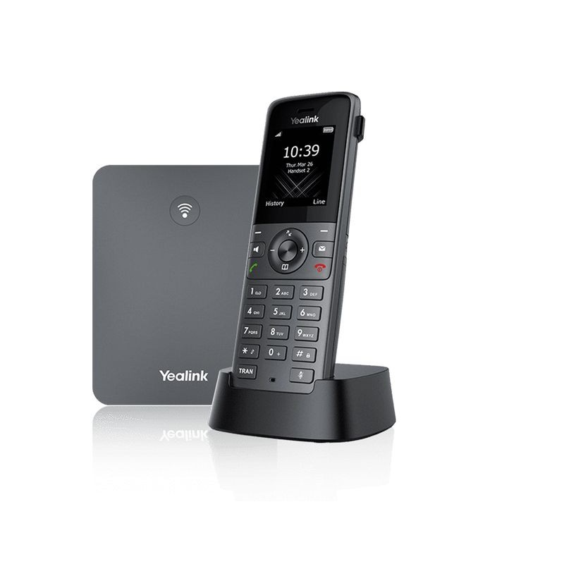 YEALINK W73P - Telefon IP / VOIP bezprzewodowy, następca W60P, W53P, W52P