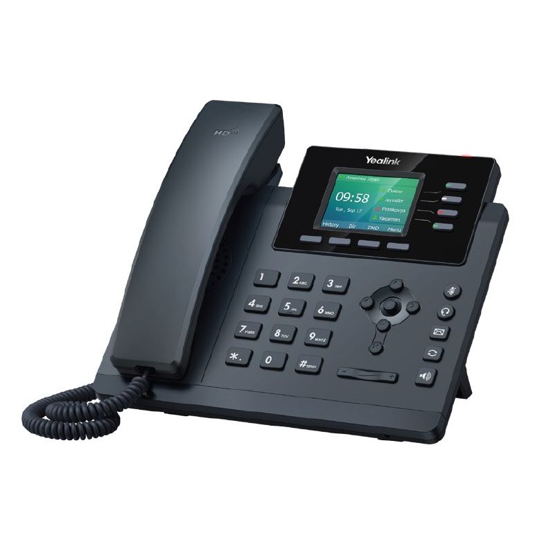 YEALINK T34W - Telefon IP / VoIP PoE Gigabit WiFi z zasilaczem