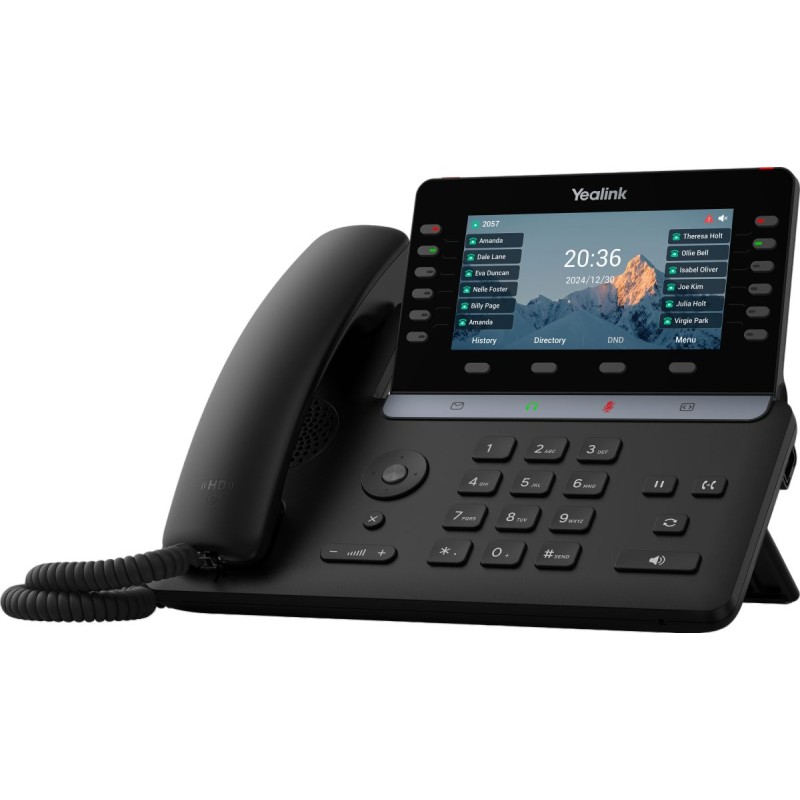 YEALINK T85W - Telefon IP / VoIP Gigabit PoE WiFi Bluetooth, następca T54W
