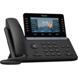 YEALINK T85W - Telefon IP / VoIP Gigabit PoE WiFi Bluetooth, następca T54W