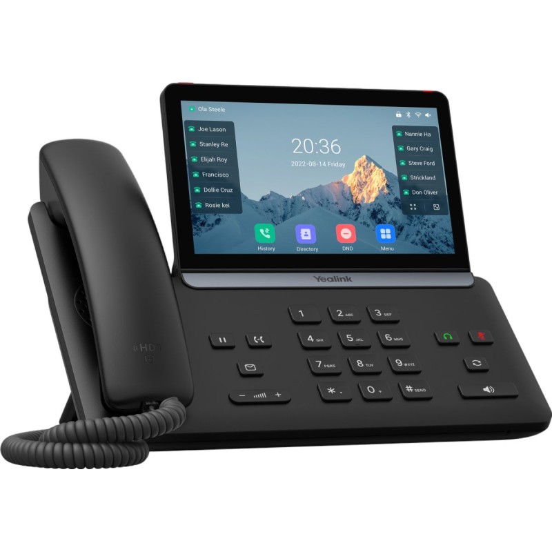 YEALINK T87W - Telefon IP / VoIP Gigabit PoE WiFi Bluetooth, następca T57W