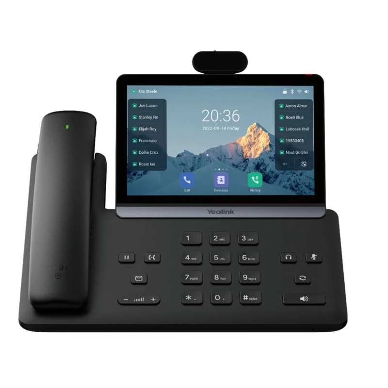 YEALINK T88V Pro - Telefon IP / VoIP Gigabit PoE WiFi Bluetooth, następca T58W YEALINK T88V Pro - Telefon IP / VoIP Gigabit PoE WiFi Bluetooth, następca T58W