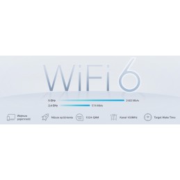 TP-Link HX510 - AX3000 Mesh WiFi Router TP-Link (802.11ax)