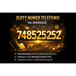 Złoty numer 748525252
